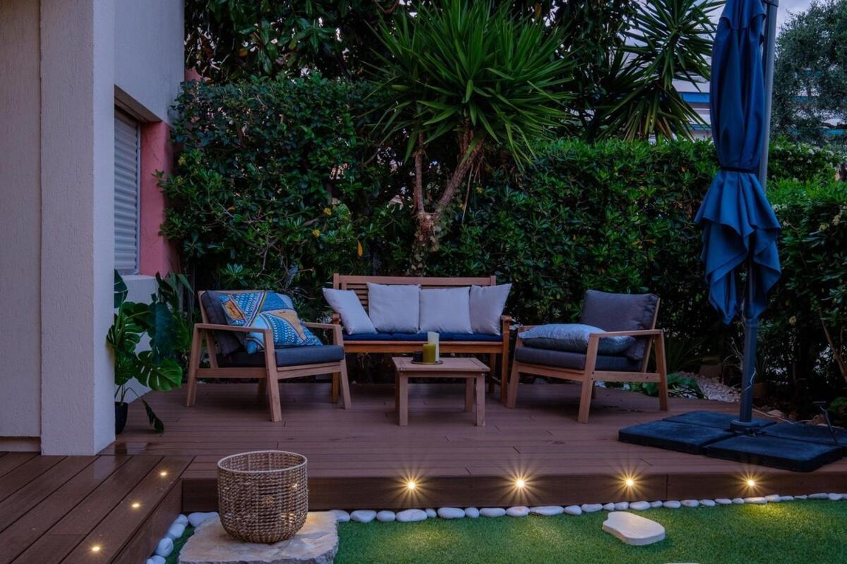 Le Riviera ~ Jardin ~ Parking ~ Climatisation Apartment Cagnes-sur-Mer Exterior photo